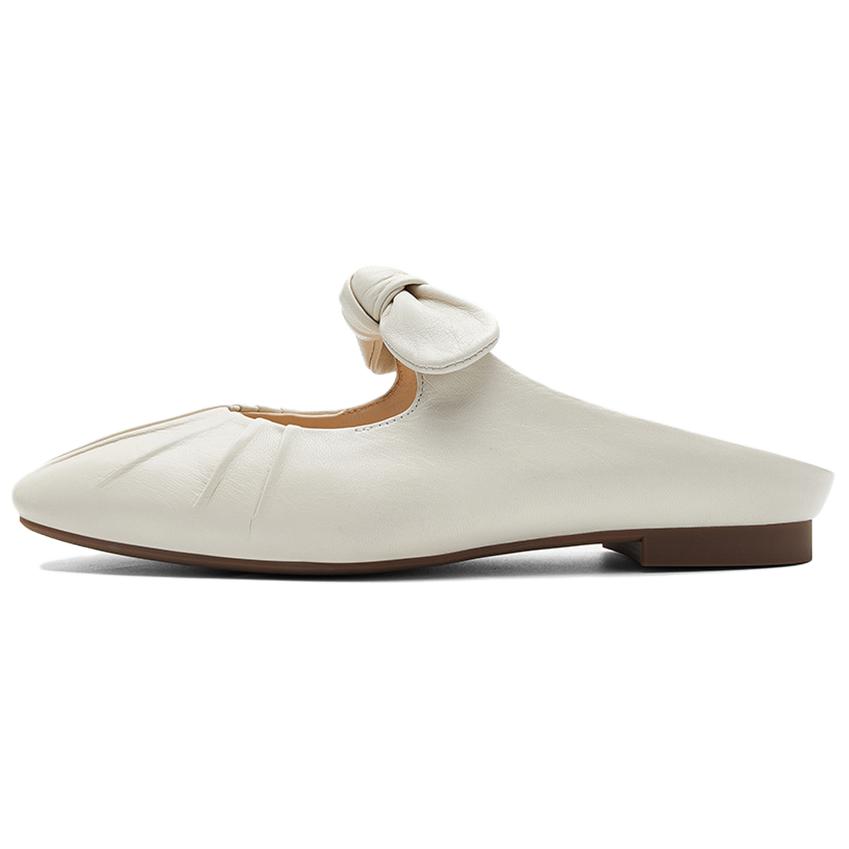 NINE WEST Закрытые тапочки женские абрикос, цвет Apricot — фото 3