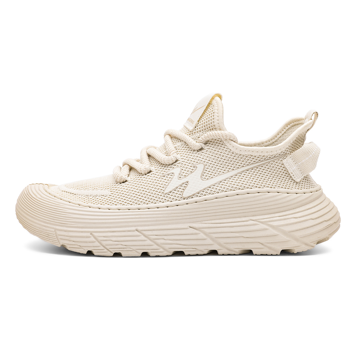 

Низкие мужские скейтерские кроссовки Beige Binary, Ecru