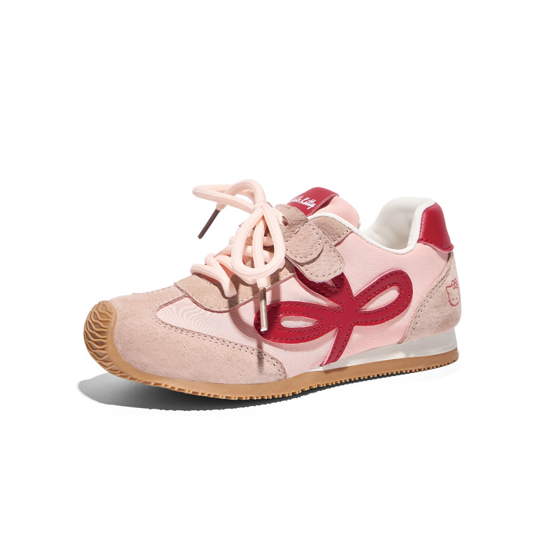 

Низкие повседневные кроссовки для детей Hello Kitty, розовый