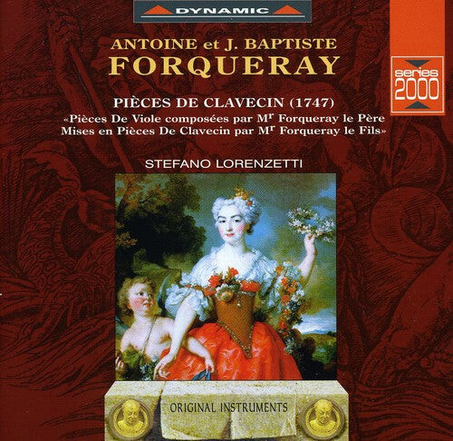 

CD диск Forqueray / Lorenzetti: Works for Harpsichord