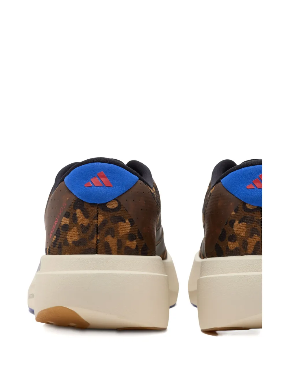 Кроссовки Litestrike Pro с леопардовым принтом Adidas, коричневый — фото 2