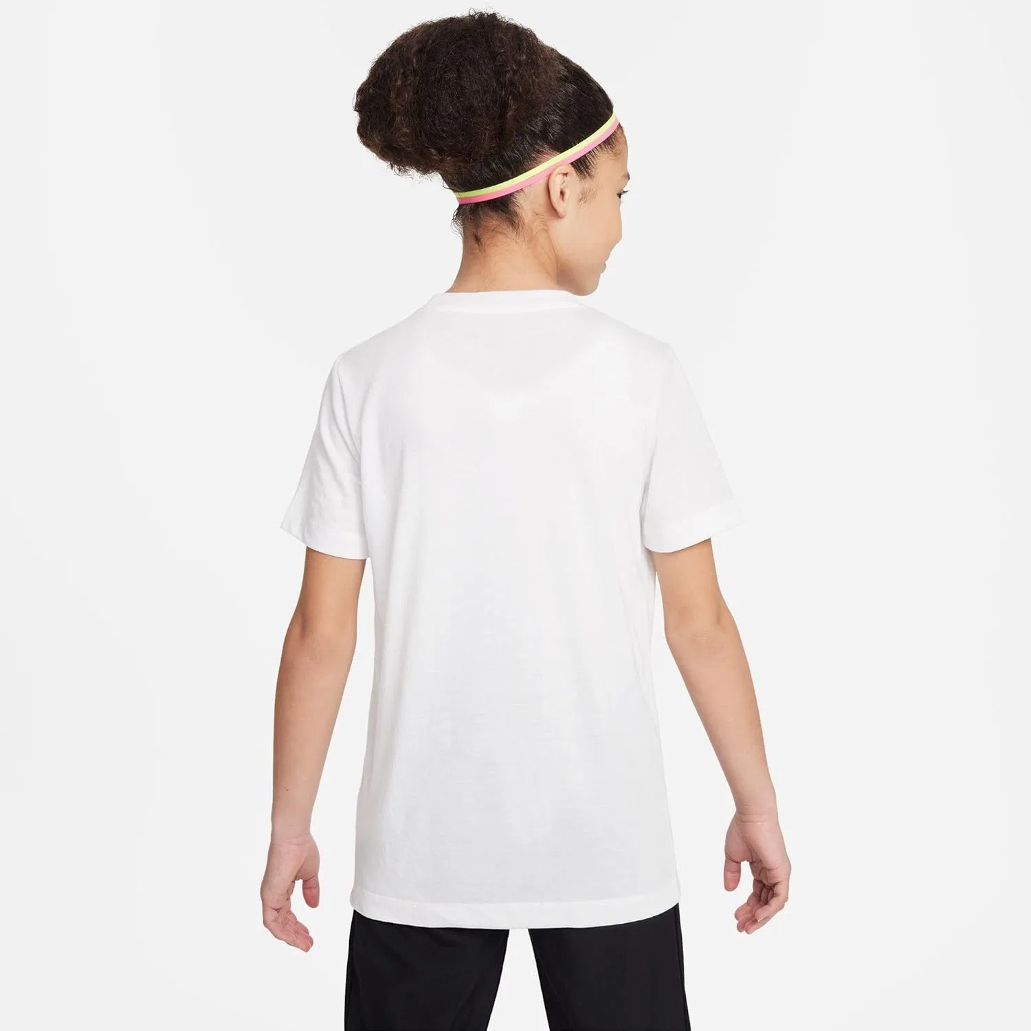 Футболка Dri-Fit Nike, белый/черный — фото 3