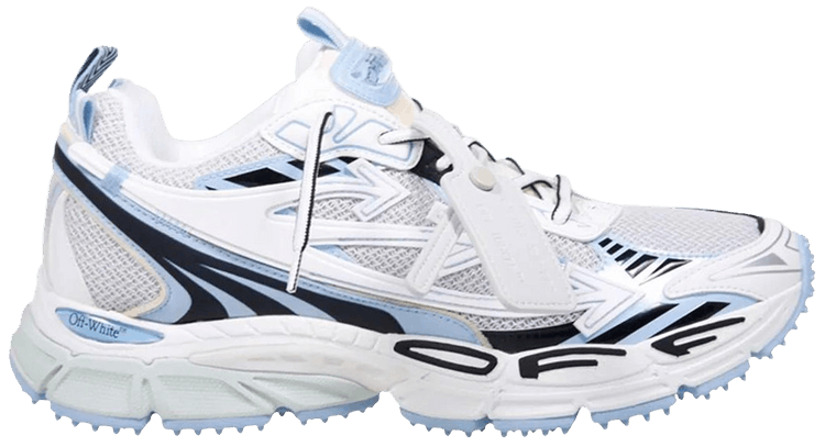

Кроссовки Off-White Be Right Back 'White Light Blue', белый