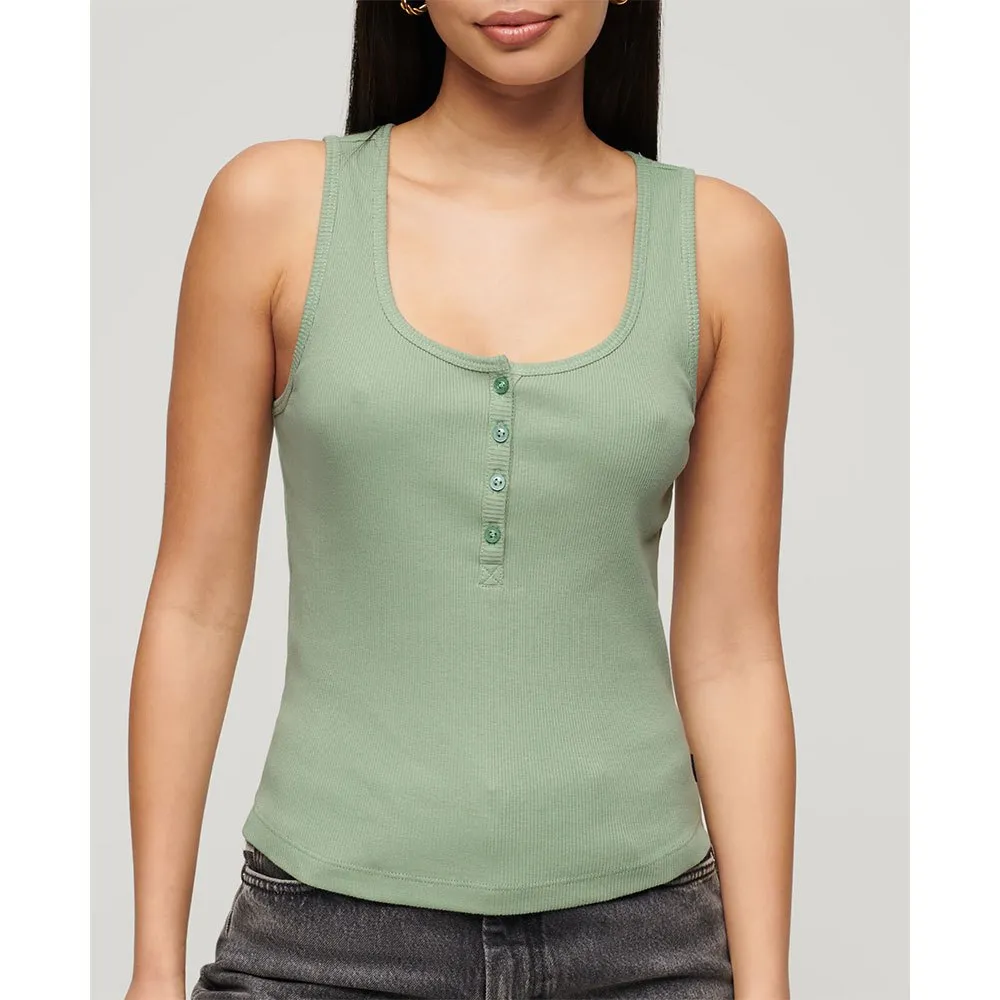 

Рубашка Superdry Essential Button Down, зеленый