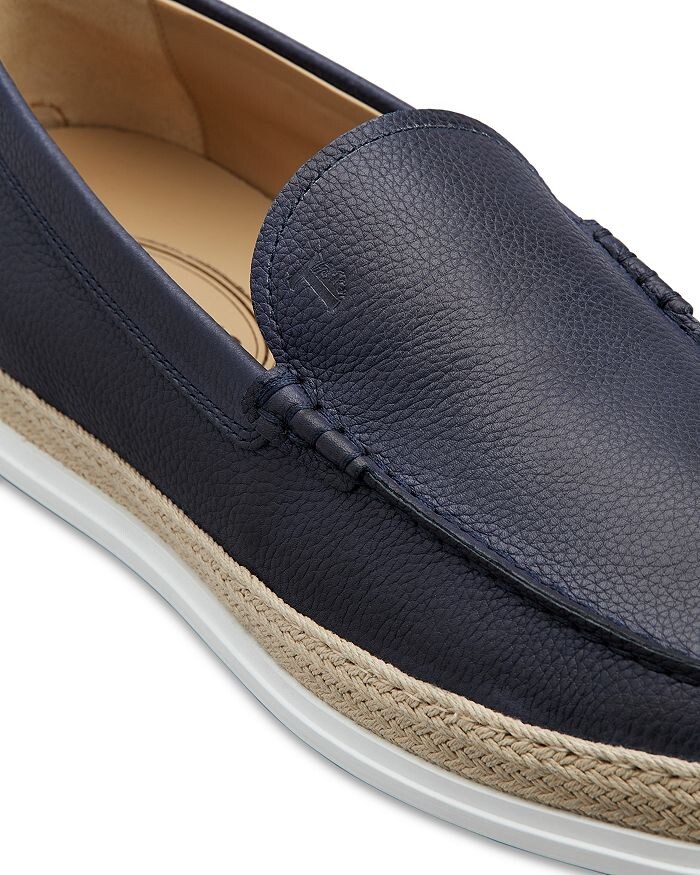 Новые мужские лоферы для водителей Tod's Gommini, синий — фото 4