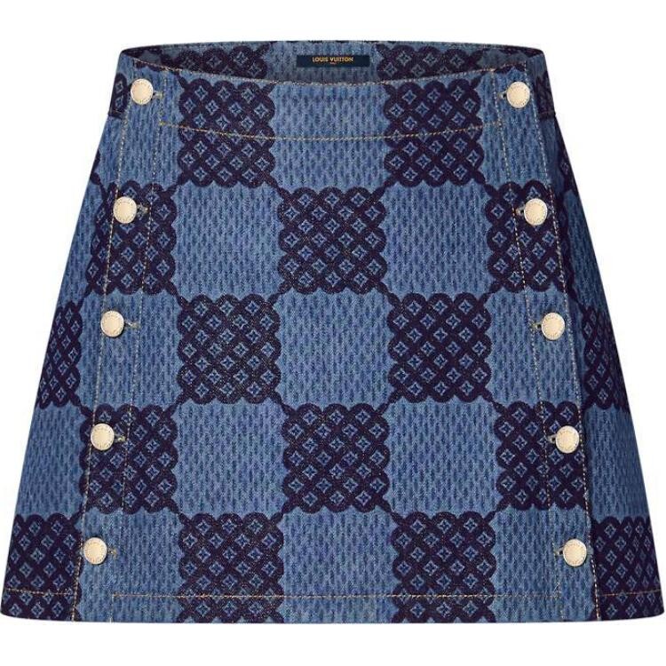

Юбка женская Louis Vuitton длинная, синий