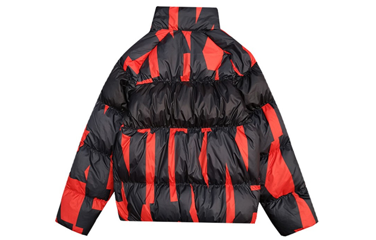 Куртка пуховая мужская Nike Black/Red Multicolor — фото 3