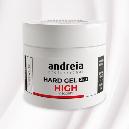 Professional Твердый двухфазный гель для ногтей 2 в 1 с LED- и UV-подсветкой Andreia — фото 2