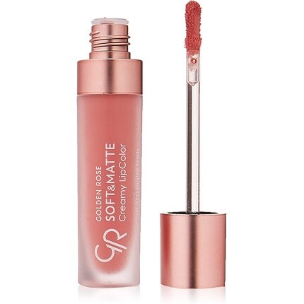 

Мягкая и матовая кремовая помада для губ Liquid Creamy Lipstick Golden Rose 105