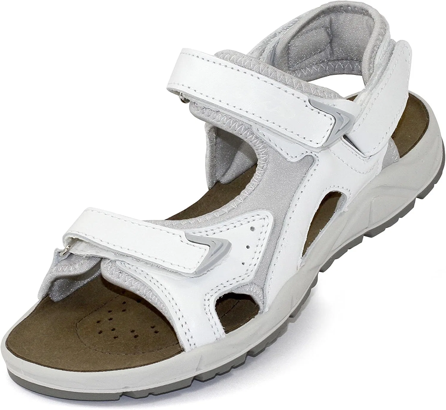 Сандалии SIKA 22207 Motion Sandal OB SRC - идеально подходят для отдыха, больниц и учреждений по уходу, гостиниц/ресторанов/столовых, сферы услуг и уборки, фармацевтической промышленности, White
