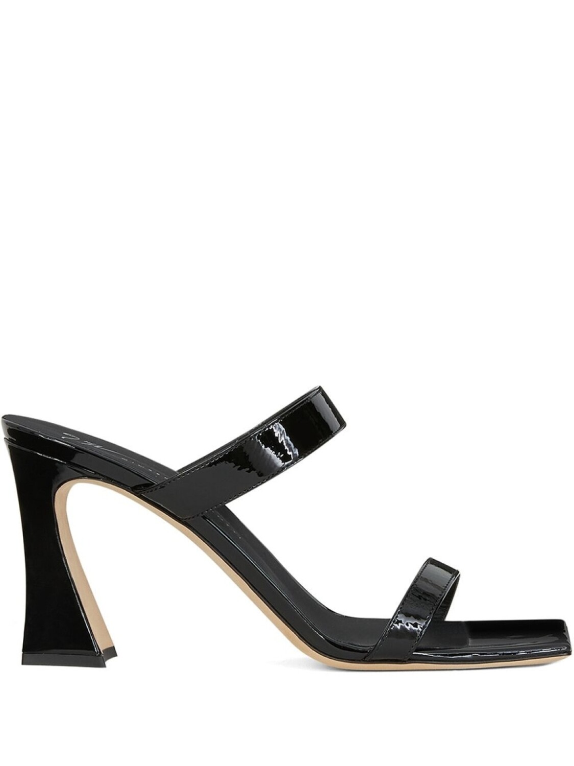 

Giuseppe Zanotti лакированные босоножки Flaminia, черный