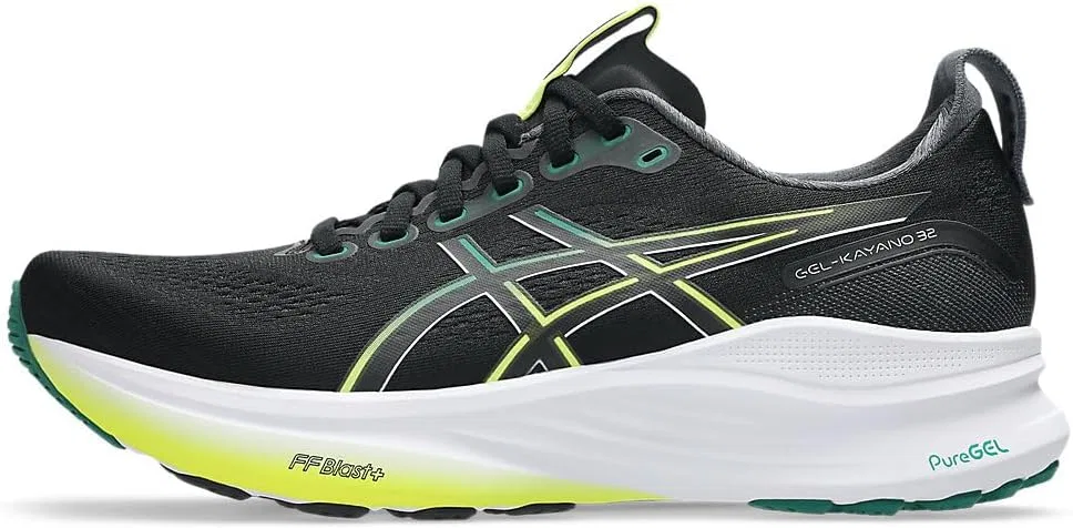 Мужские кроссовки ASICS Gel-Kayano 32, Black Jasper Green