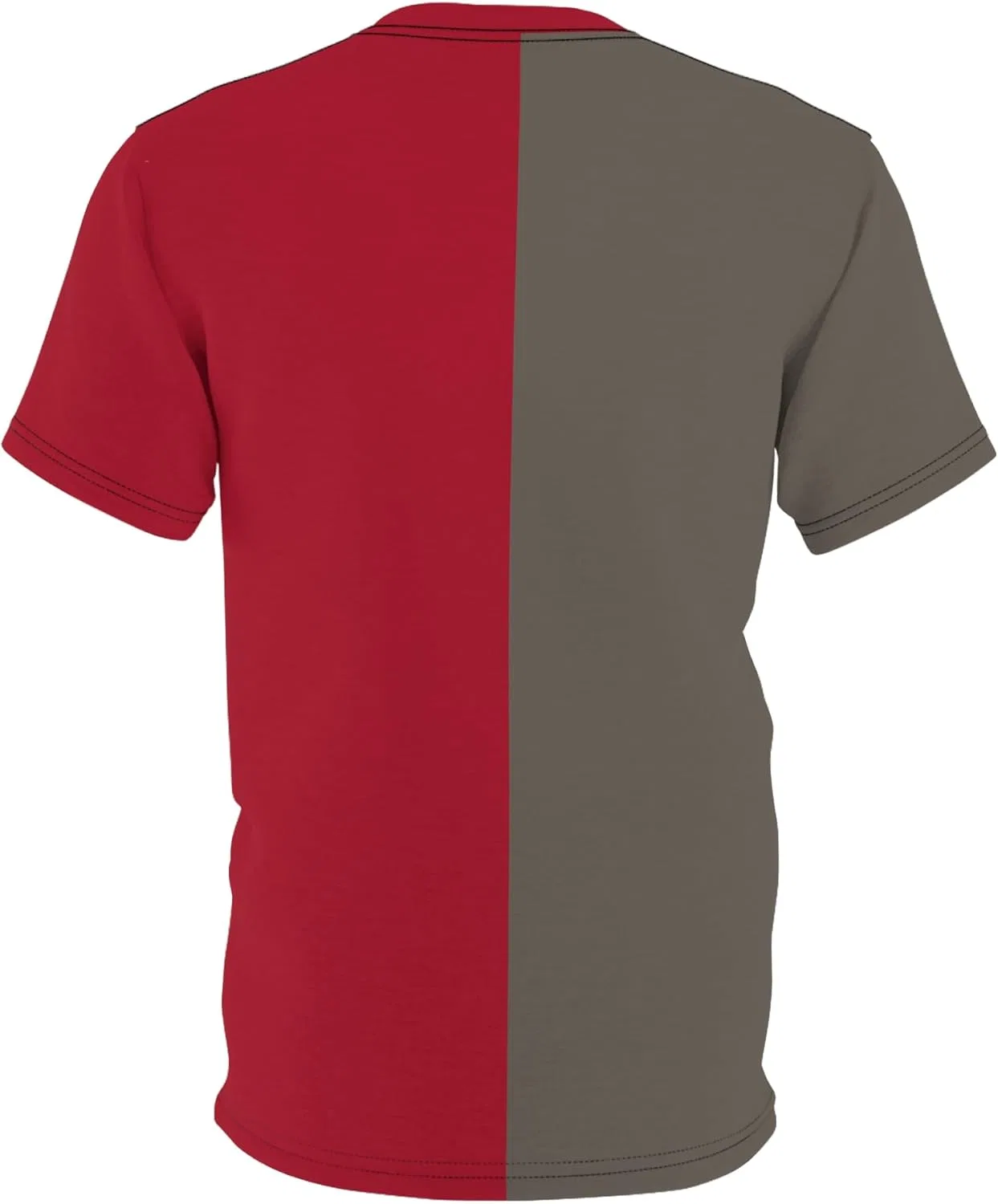 Футболка Active Split Tee Half and Half, GENERIC, Black Stitching — фото 3