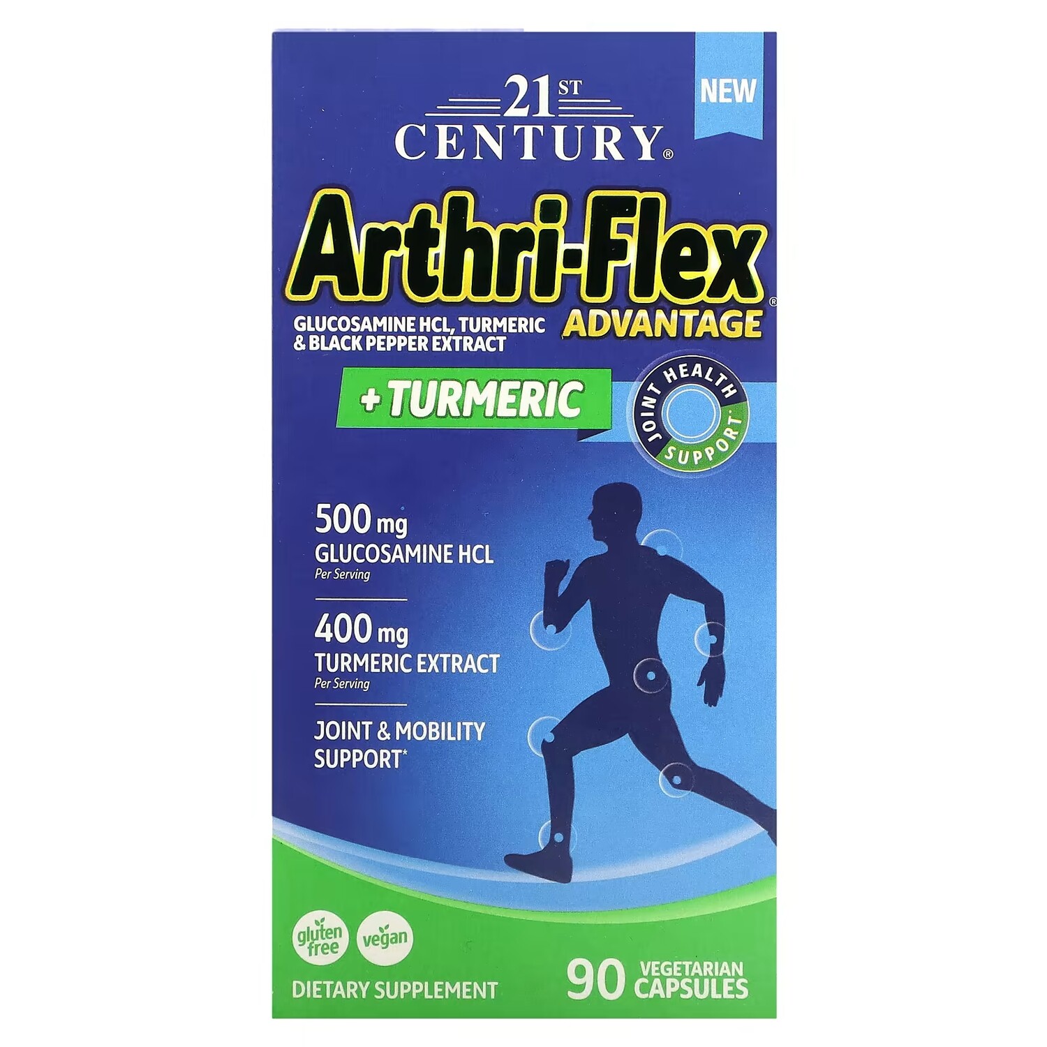 

Добавка 21st Century Arthri-Flex Advantage Turmeric, 90 капсул