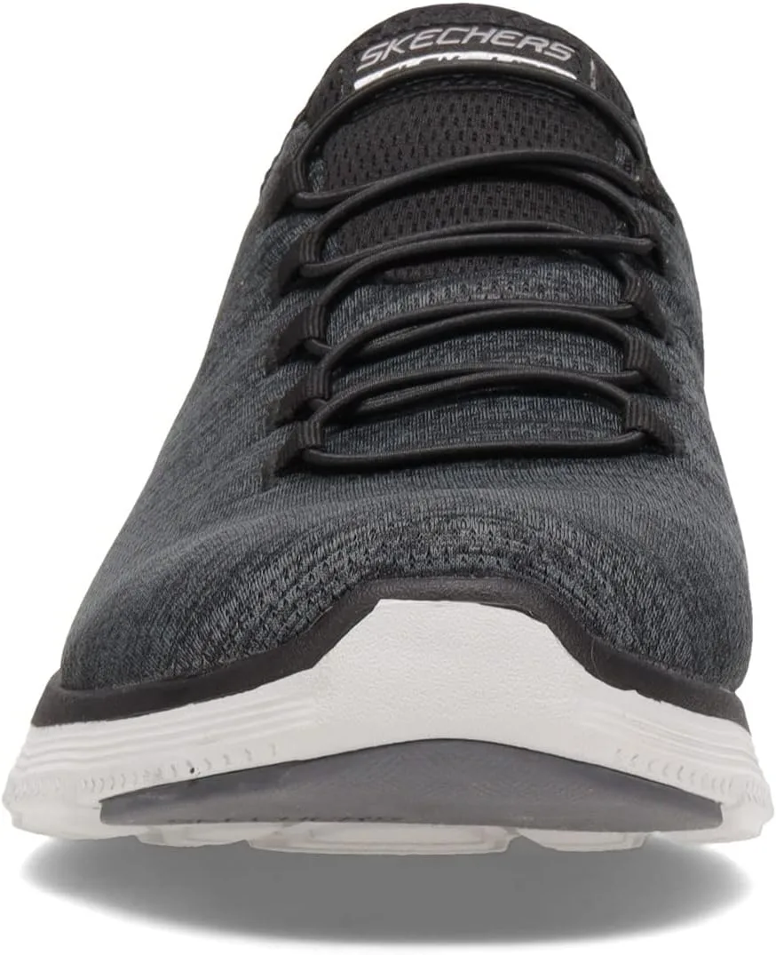 Мужские кроссовки Skechers Flex Advantage 4.0 Voracity Oxford, черный/серый — фото 4