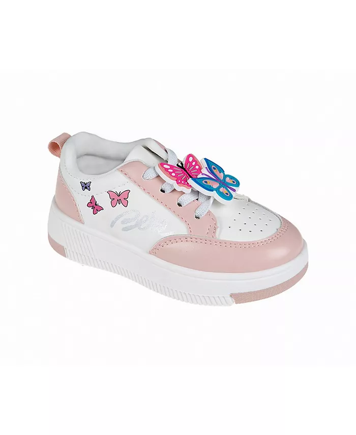 

Туфли-лодочки для девочек с бабочками и кружевными украшениями Toddler Girls Butterfly Lace Charms Bebe, белый