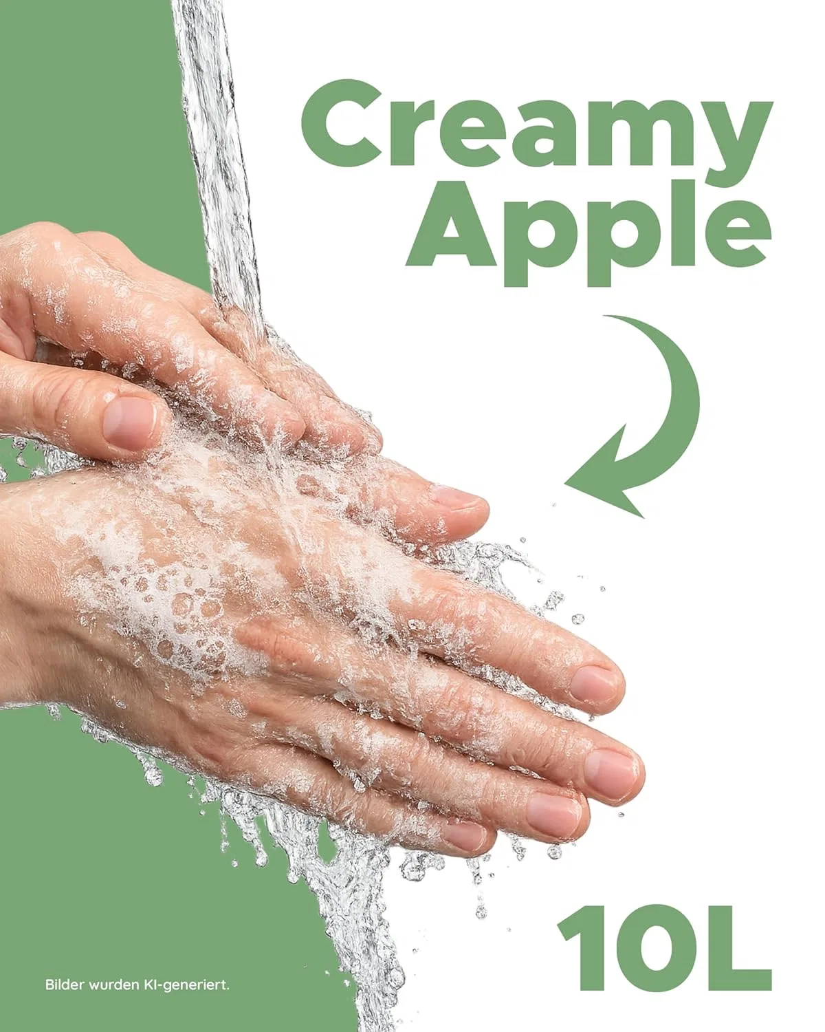 Жидкое мыло «Cremy Apple» с ароматом яблока, 10 л Riloto — фото 3