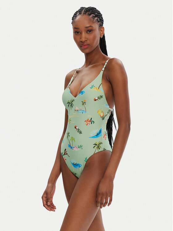 

Купальник Isla Palm 11071-216 Seafolly, зеленый