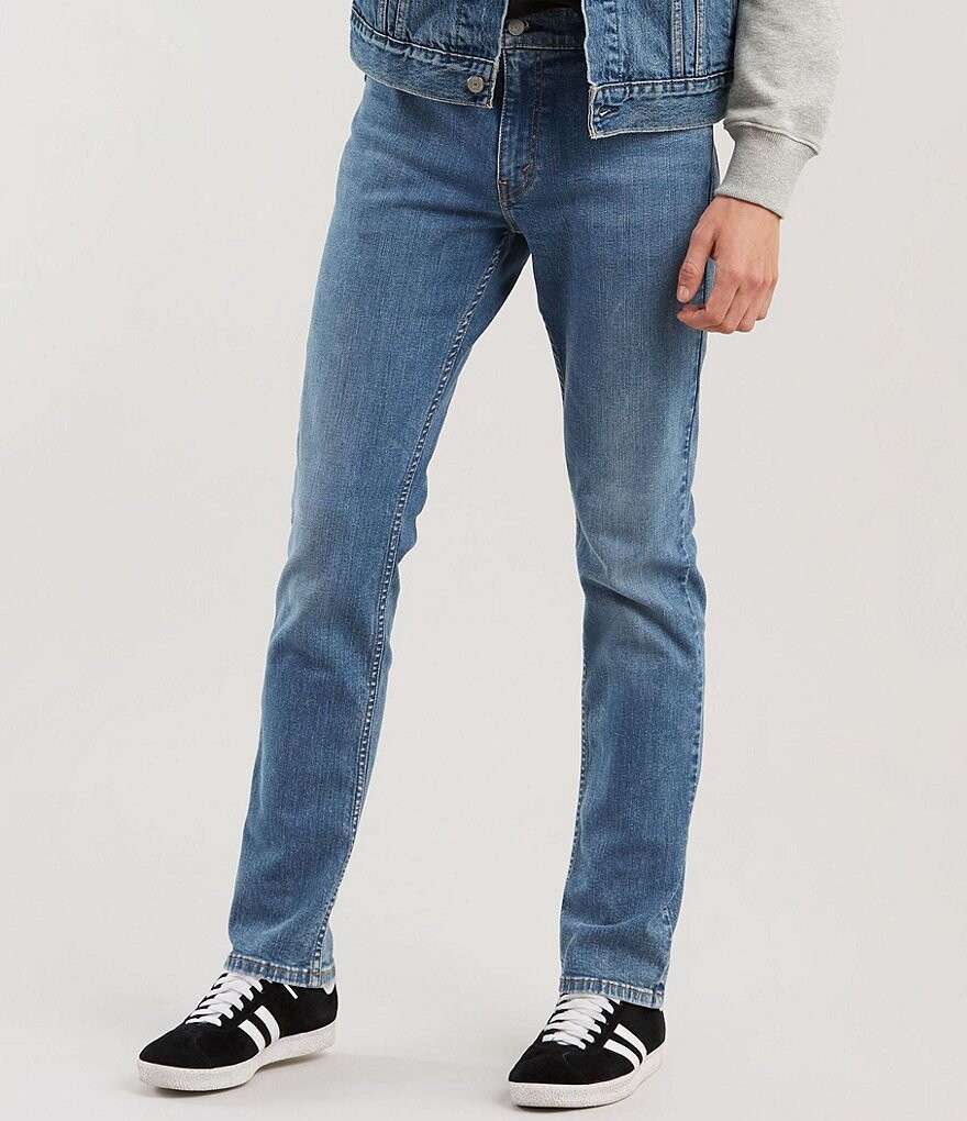 

Прямые эластичные джинсы Levi's 511 узкого кроя, синий