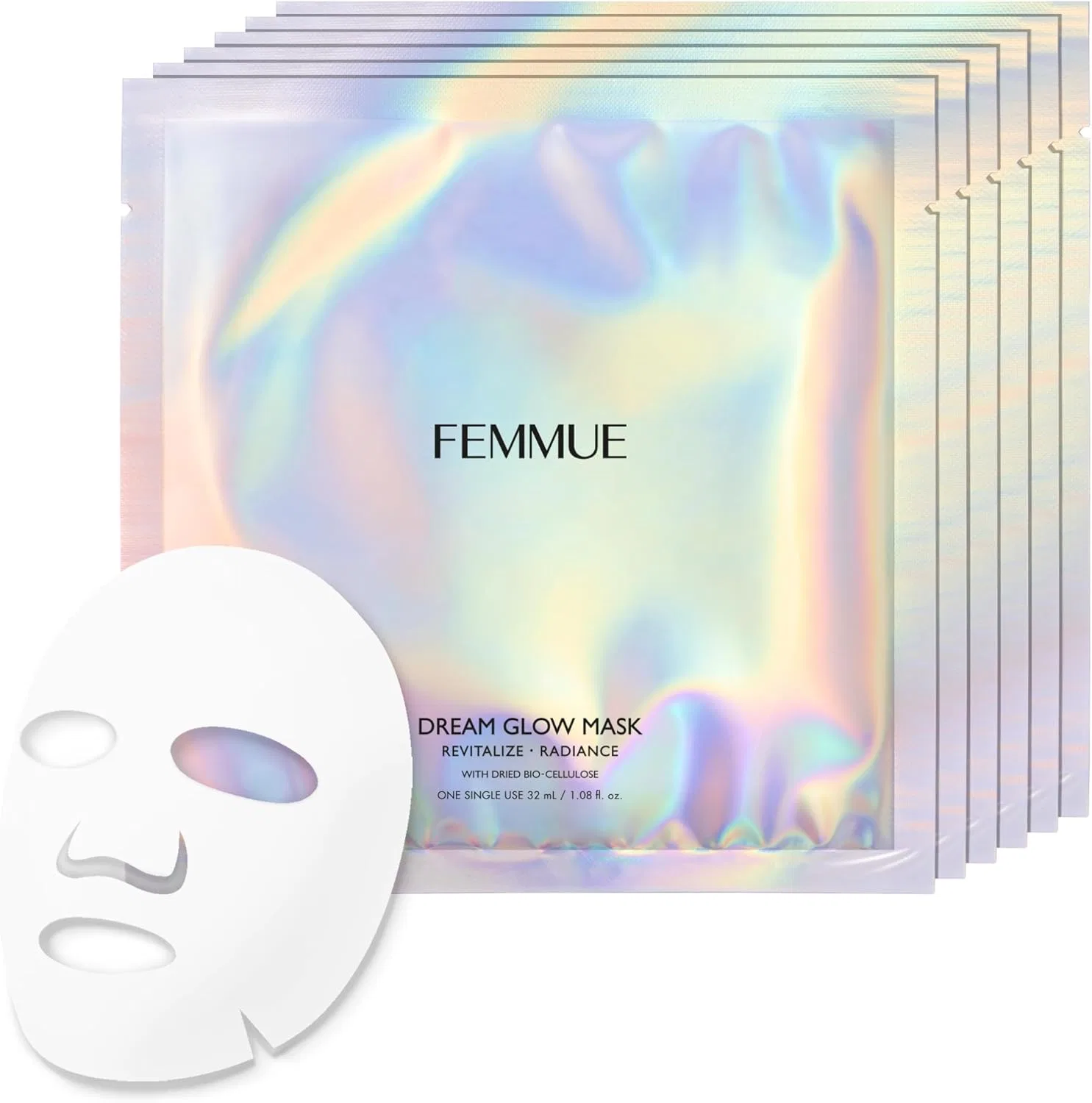 Тканевая маска Femmue — Dream Glow Mask, увлажняющая, ×, 32 мл
