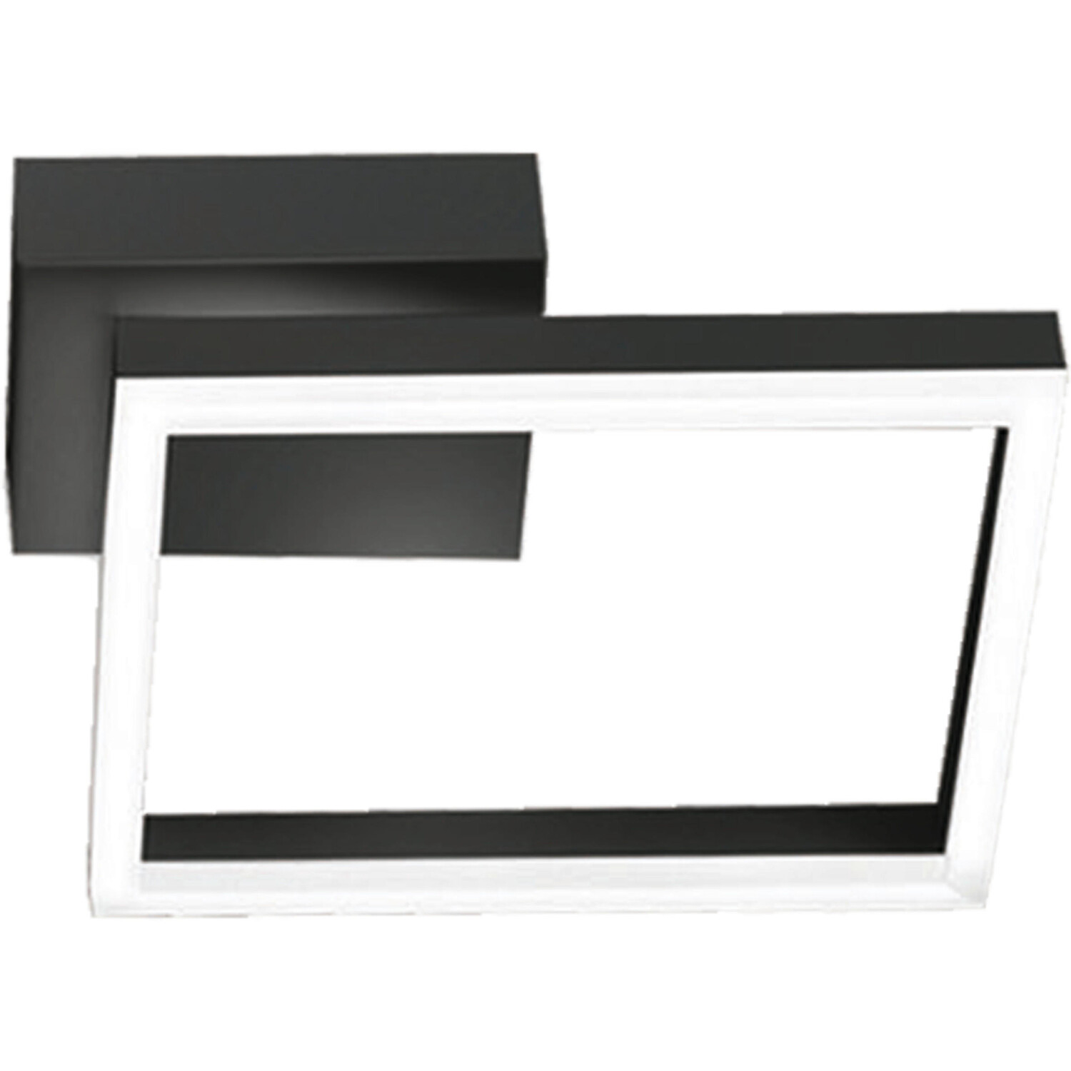 

Светодиодная настенная лампа Fabas Luce, 30x30x5,5 см, антрацит