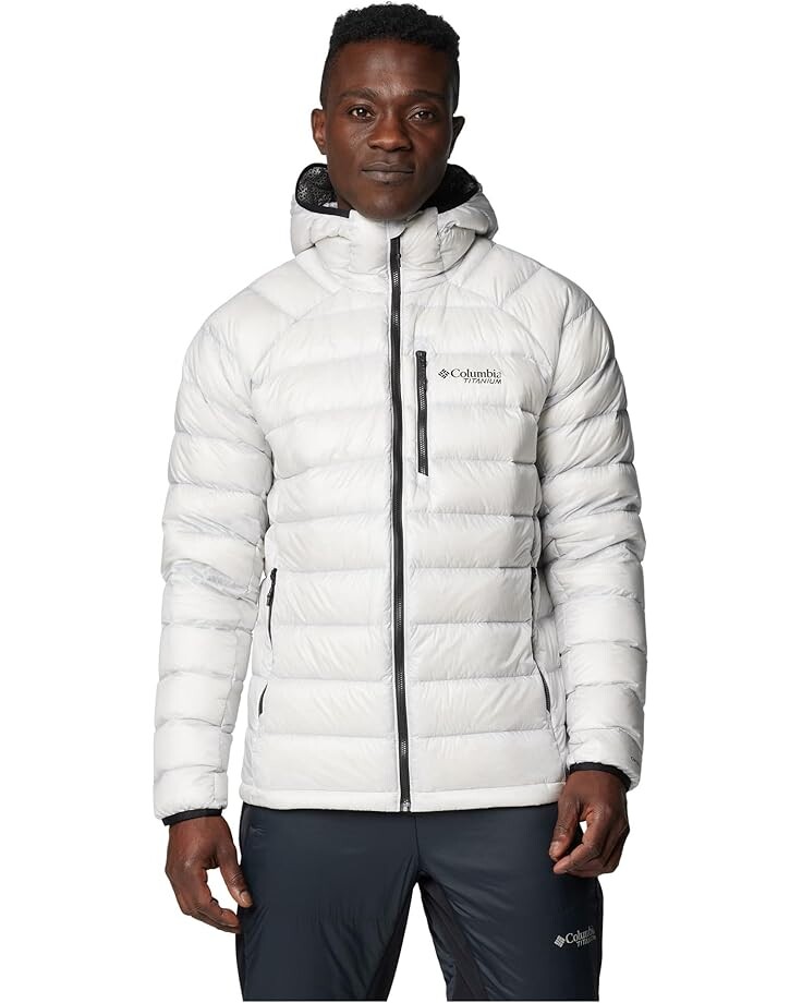 

Куртка Columbia Arctic Crest Down Hooded Jacket, цвет Nimbus Grey