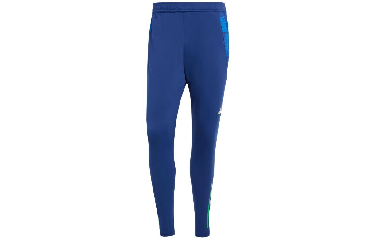 

Штаны спортивные мужские Tiro 24 Knit темно-синие Adidas, темно-синий