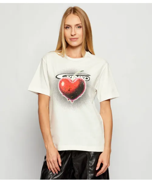

Футболка «Желток» Regular fit Pinko, белый