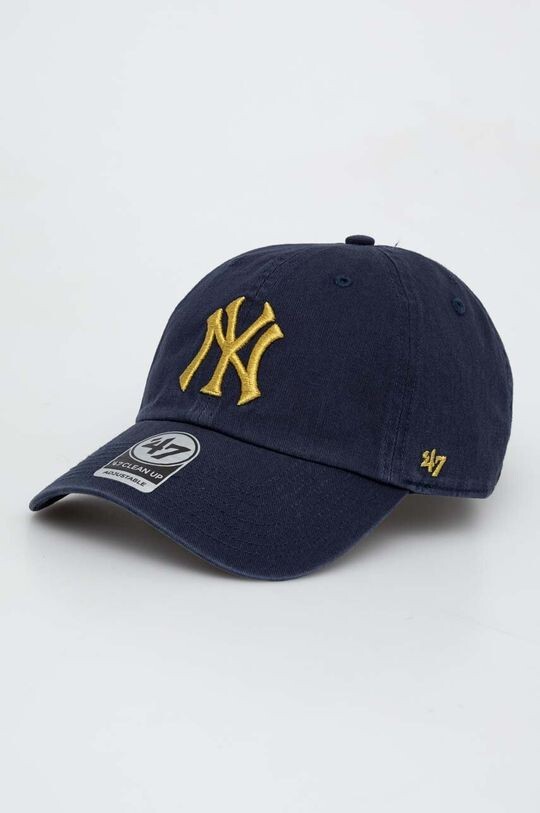 

Хлопковая бейсболка MLB New York Yankees 47brand, темно-синий