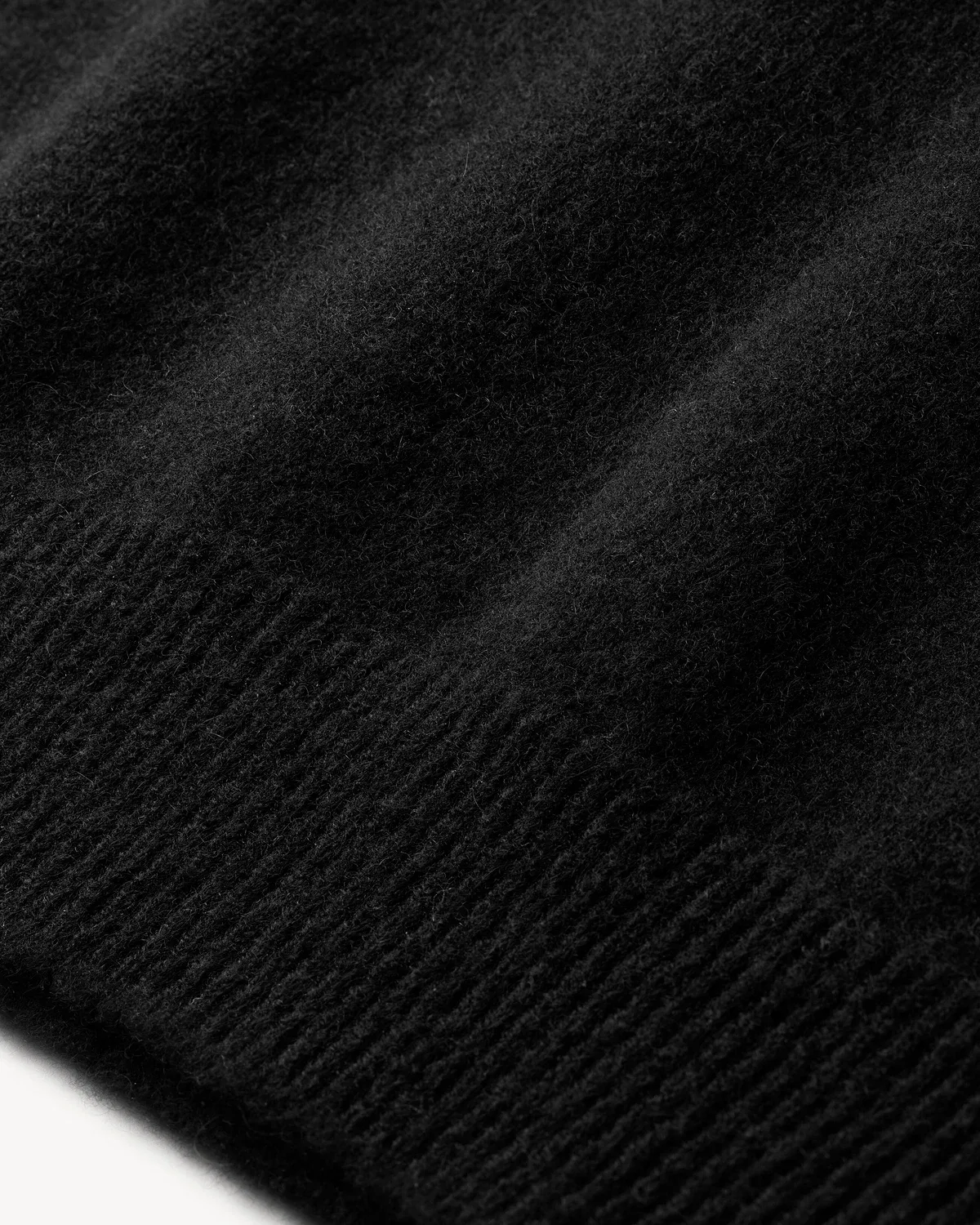 Кашемировый свитер с круглым воротом Saint Laurent, черный — фото 3