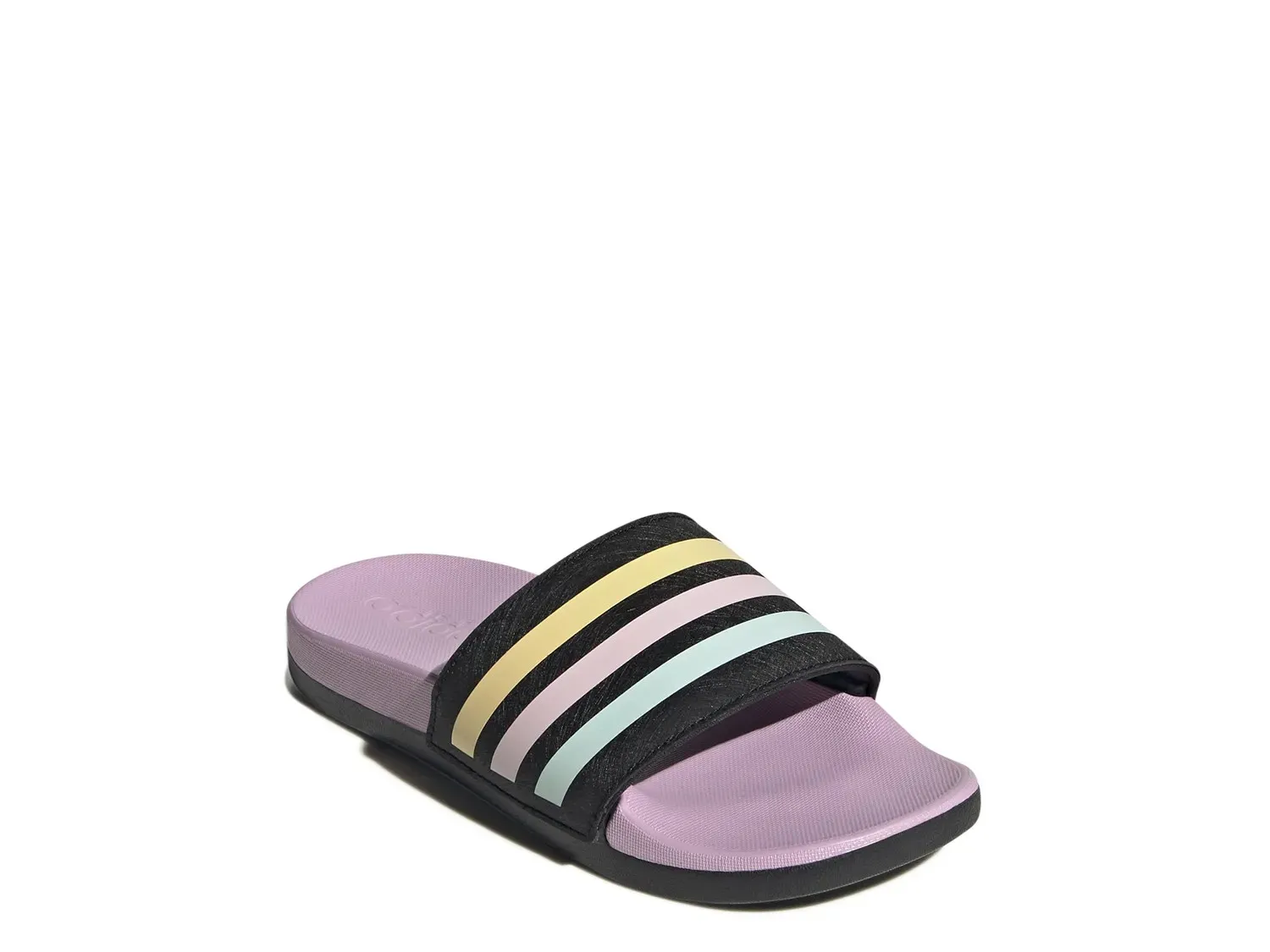 

Сандалии Adidas Adilette Comfort - детские, черные/фиолетовые