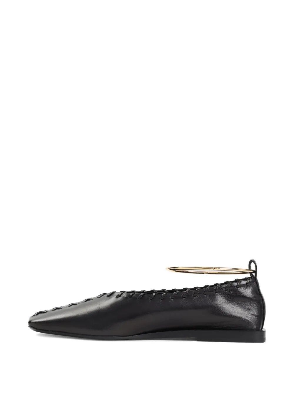 Туфли Ring JIL SANDER, черный — фото 2