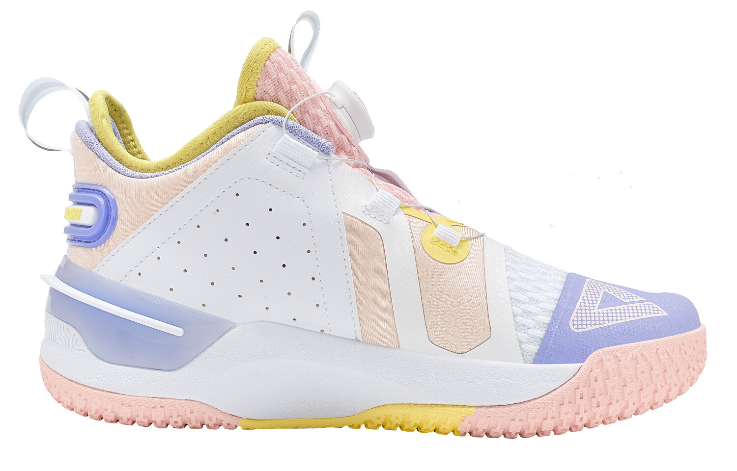 

Детские баскетбольные кроссовки GS Low-top белые/розовые Peak