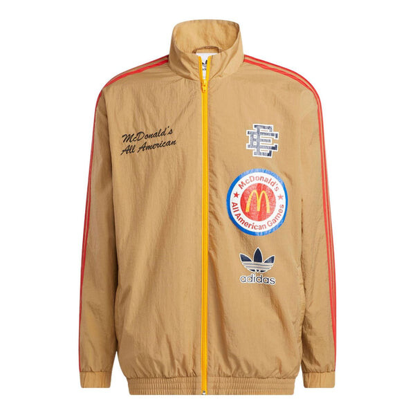 

Куртка eric emanuel mcdonald's all american ceremony jackets 'brown' Adidas, коричневый