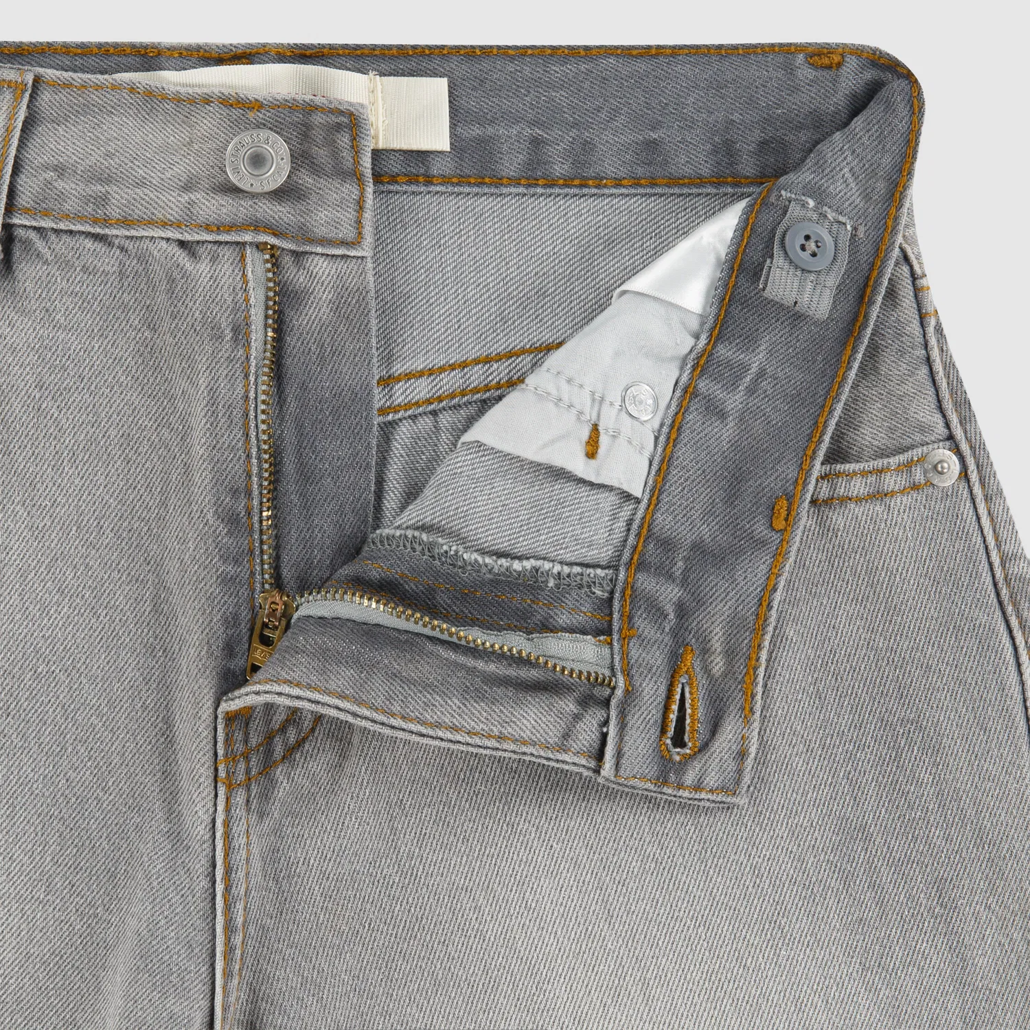 Джинсовые шорты для скейтбординга, для мальчиков 4-7 лет Levi's, Grey — фото 3