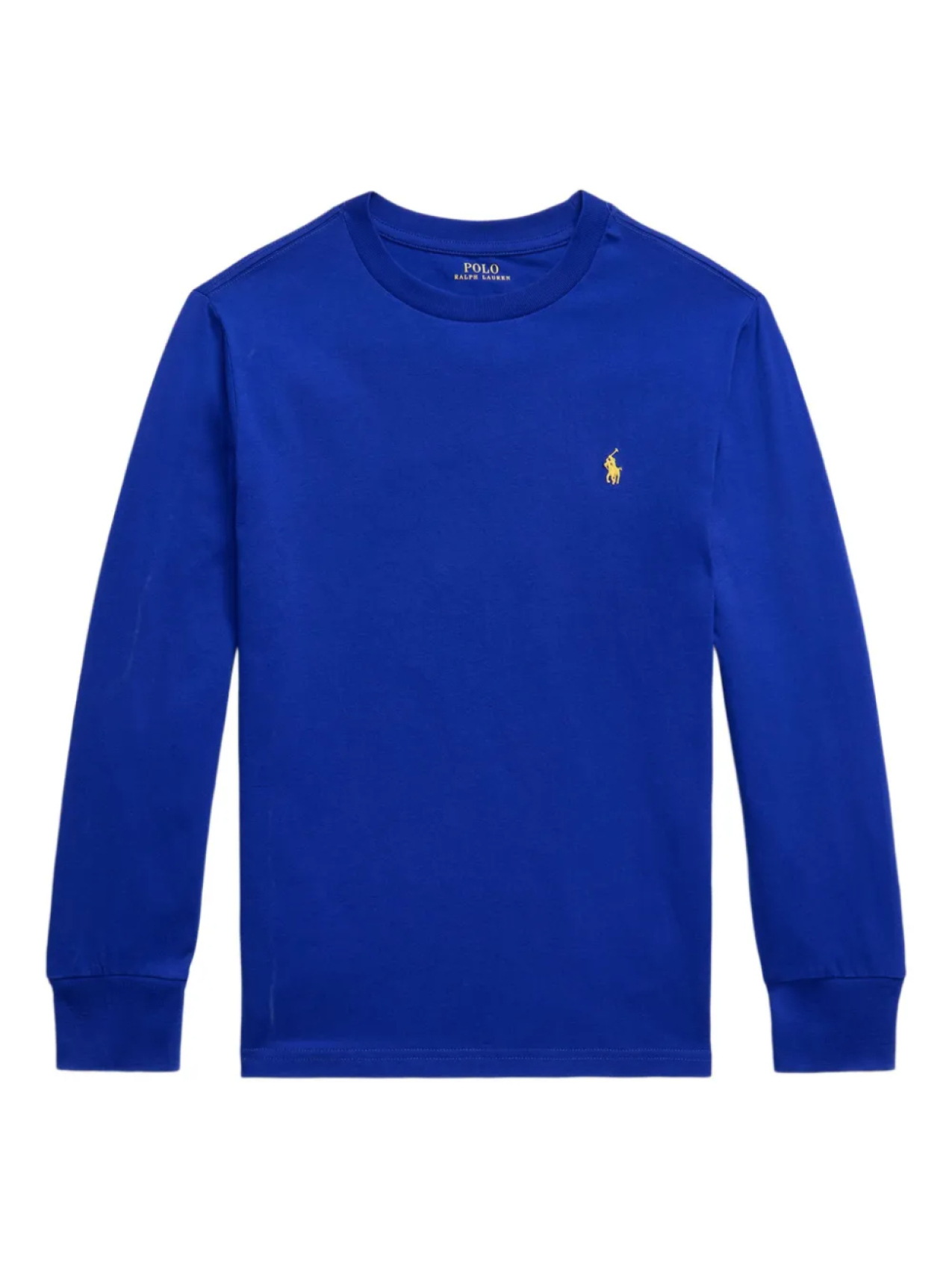 

Футболка хлопковая с длинными рукавами POLO RALPH LAUREN KIDS, синий