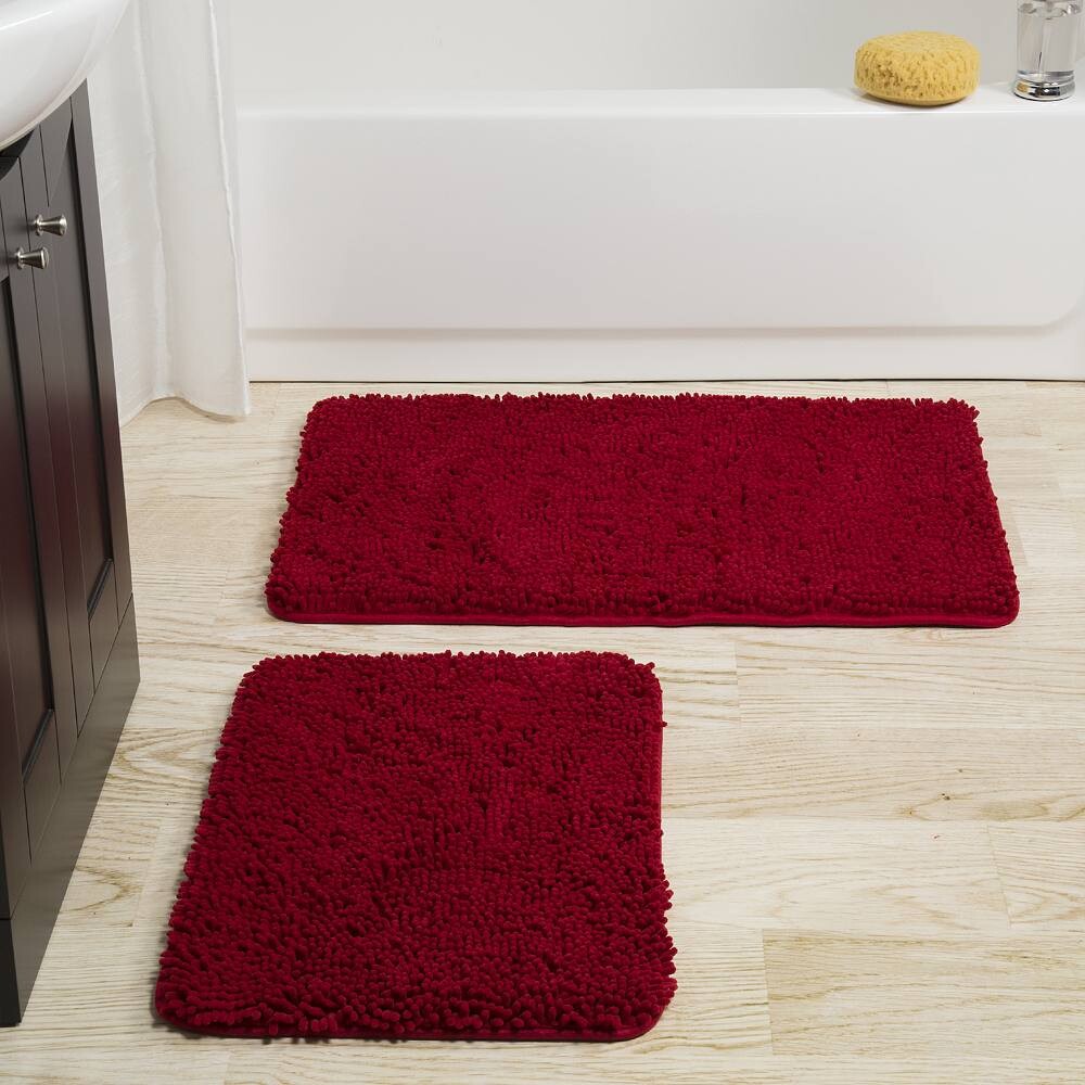 

Коврик для ванной Portsmouth Home из 2 предметов из пены с эффектом памяти, цвет Ivory
