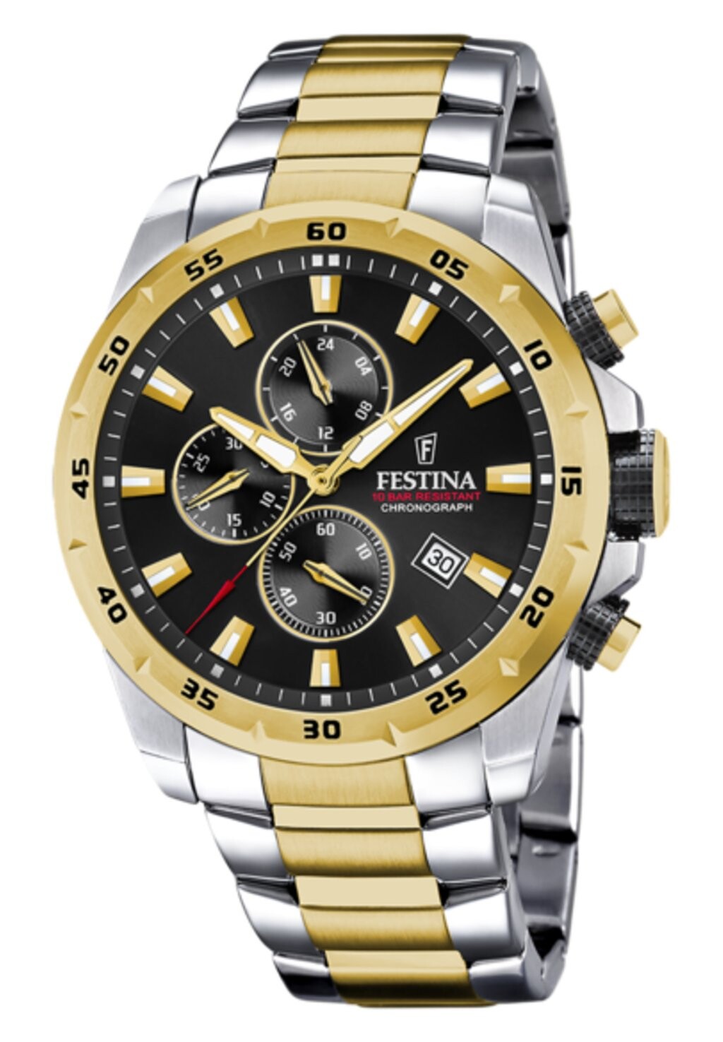

Хронограф Chrono Sport Festina, черный