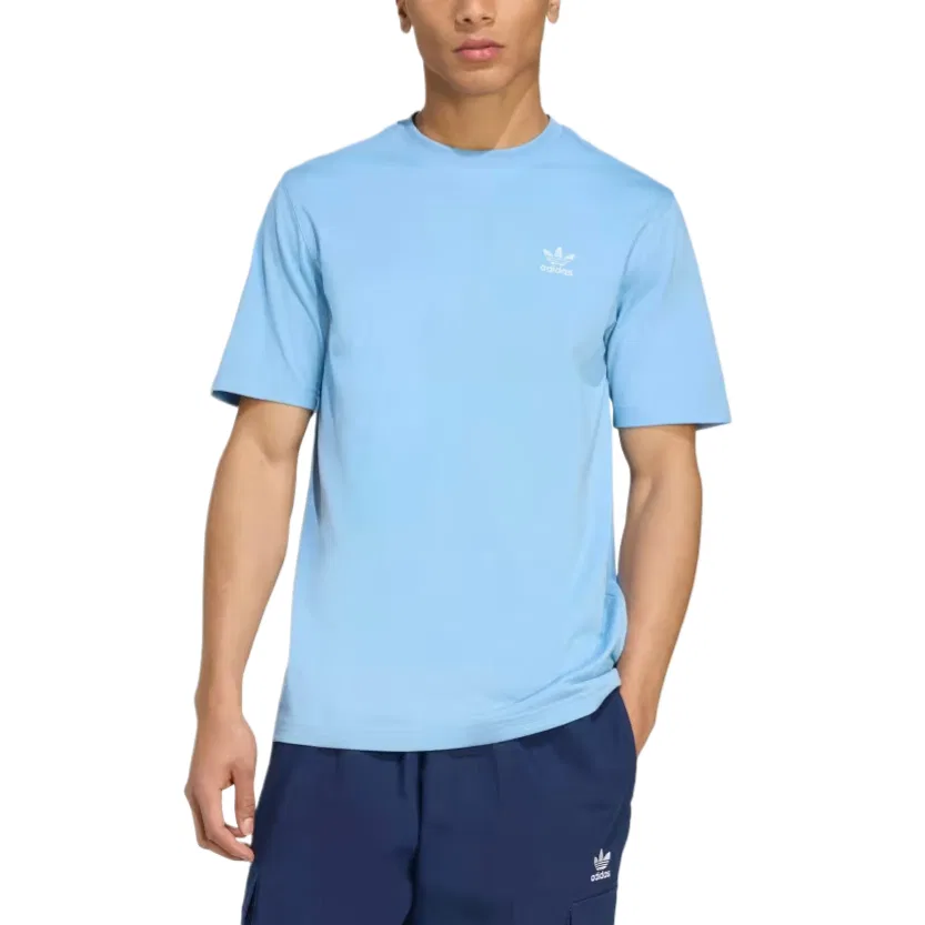 Футболка Trefoil Essentials Adidas Originals, Blue — фото 2