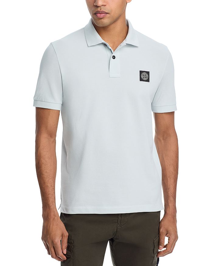 

Рубашка поло Corta Slim Fit Stone Island, синий