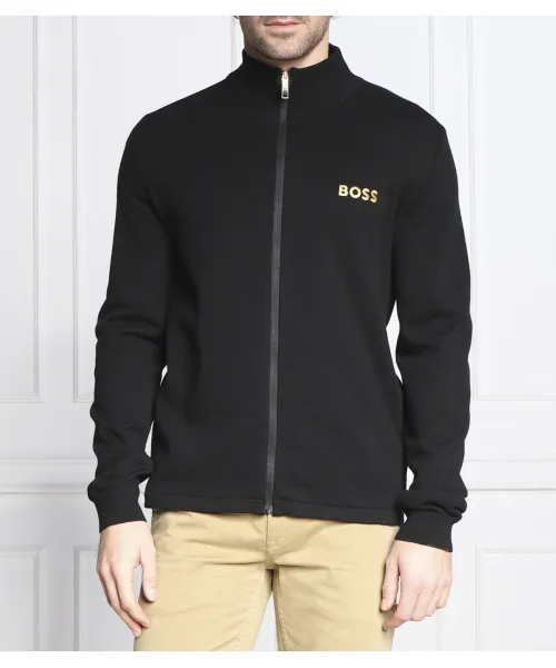 

Свитер Золрам Regular fit Boss Green, черный