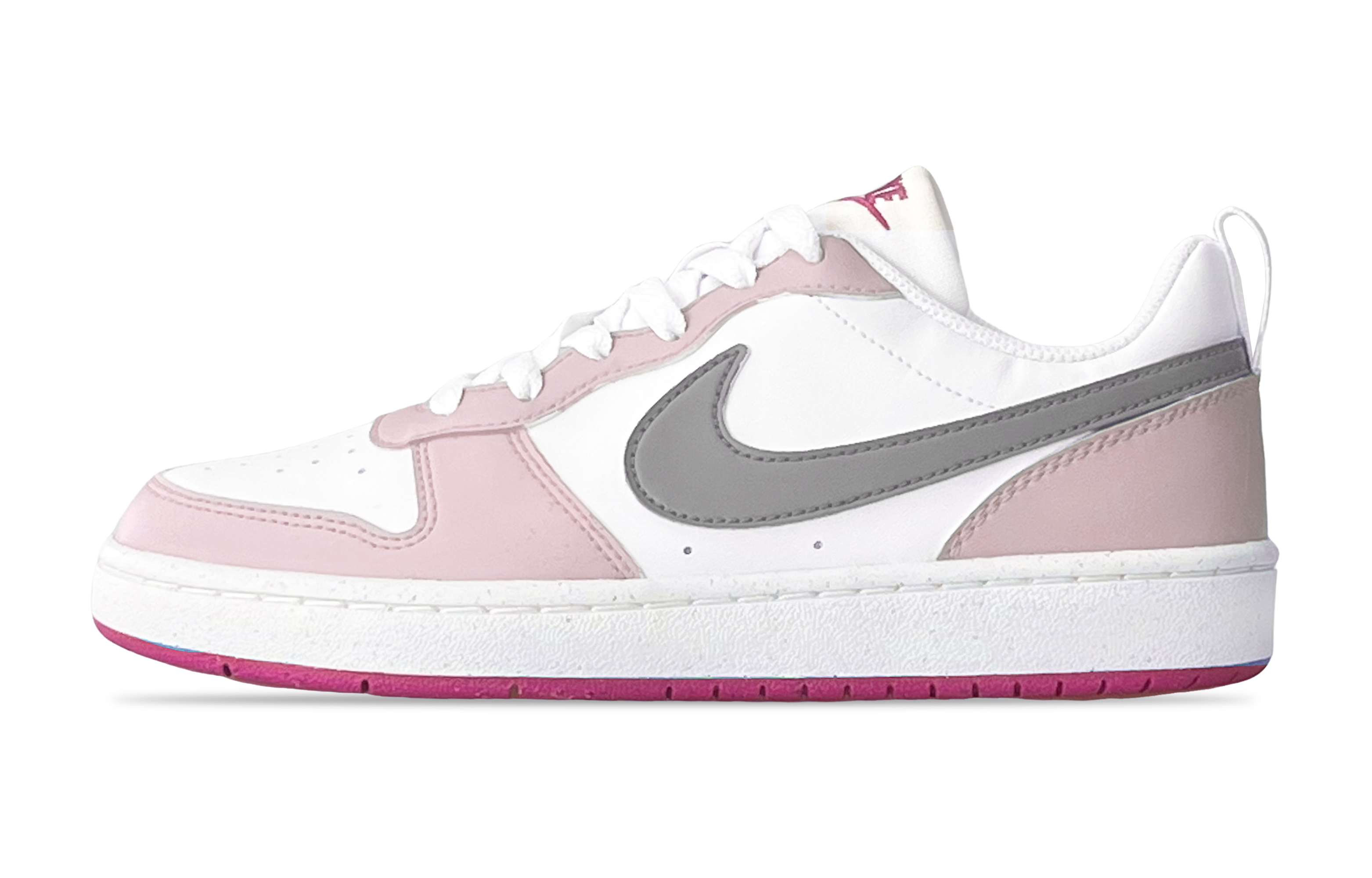 

Nike Детские кроссовки для скейтбординга Court Borough Strawberry Cream с противоскользящим покрытием, износостойкие, низкие, для подростков
