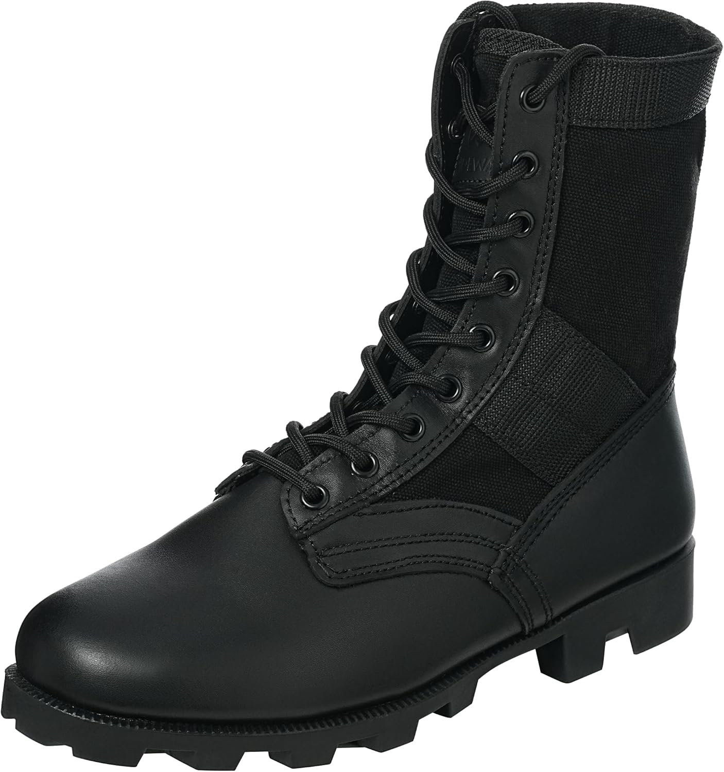 

Мужские военные ботинки для джунглей, черные ботинки для мужчин, противоскользящие кожаные тактические ботинки, удобные и дышащие на весь день, военные ботинки для мужчин (6-20 см) Wideway