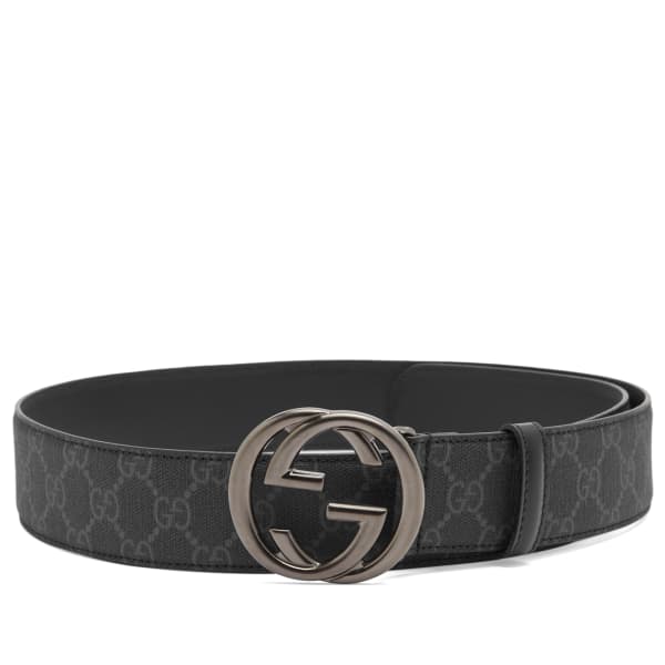 

Ремень с монограммой «g» Gucci, черный