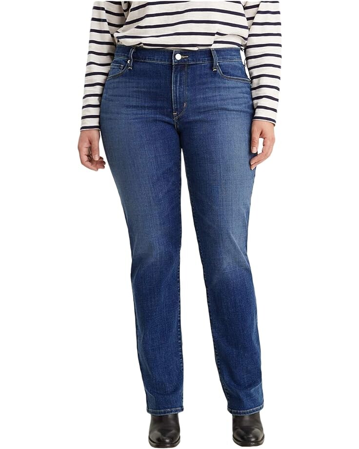 

Джинсы Levi's Womens 414 Classic Straight, цвет Lapis Dark Horse