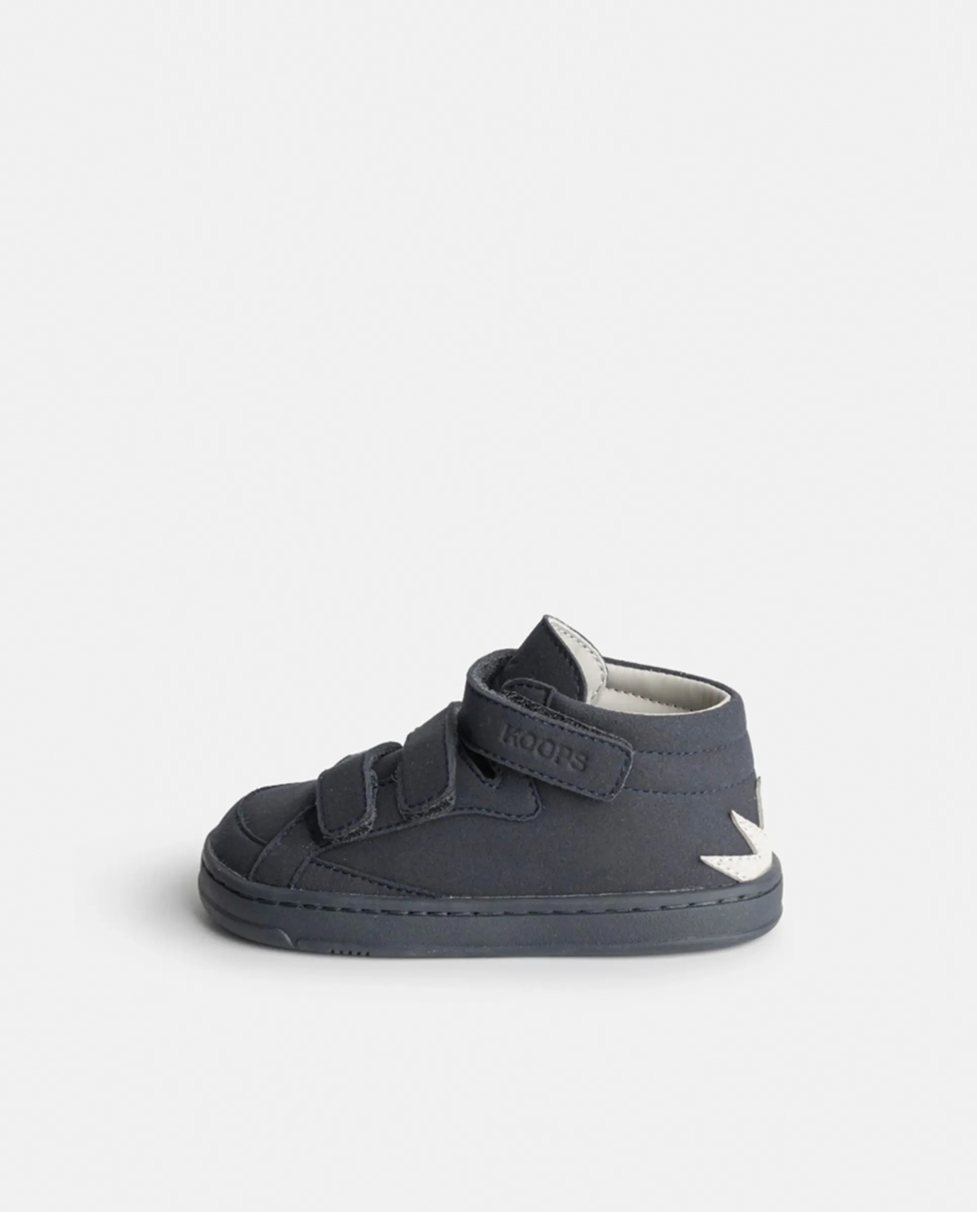 

Ботинки для ребенка из микрофибры с плоской подошвой без перепада KOOPS, темно-синий