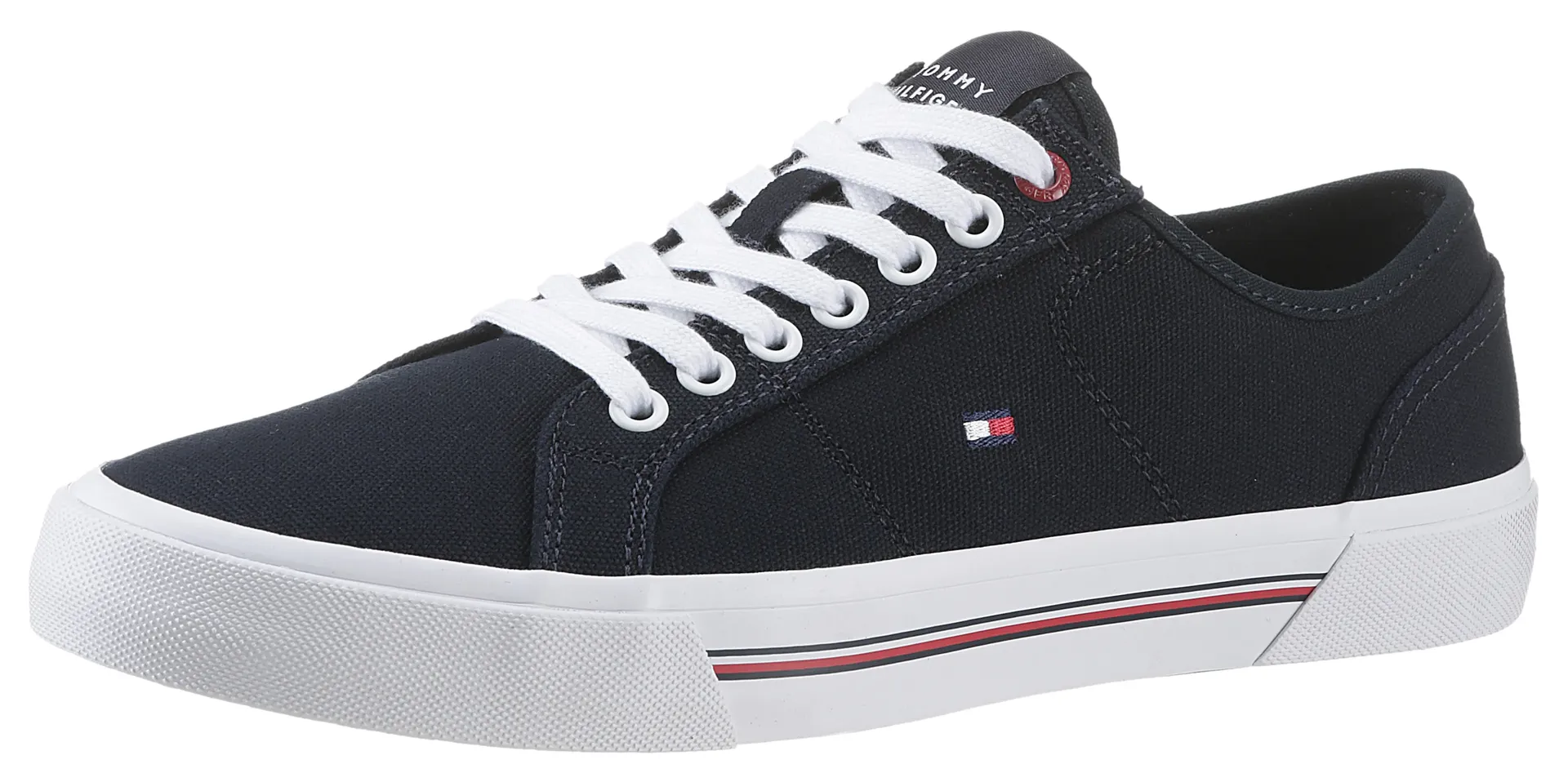

Кроссовки Tommy Hilfiger "CORE CORPORATE VULC CANVAS", синий