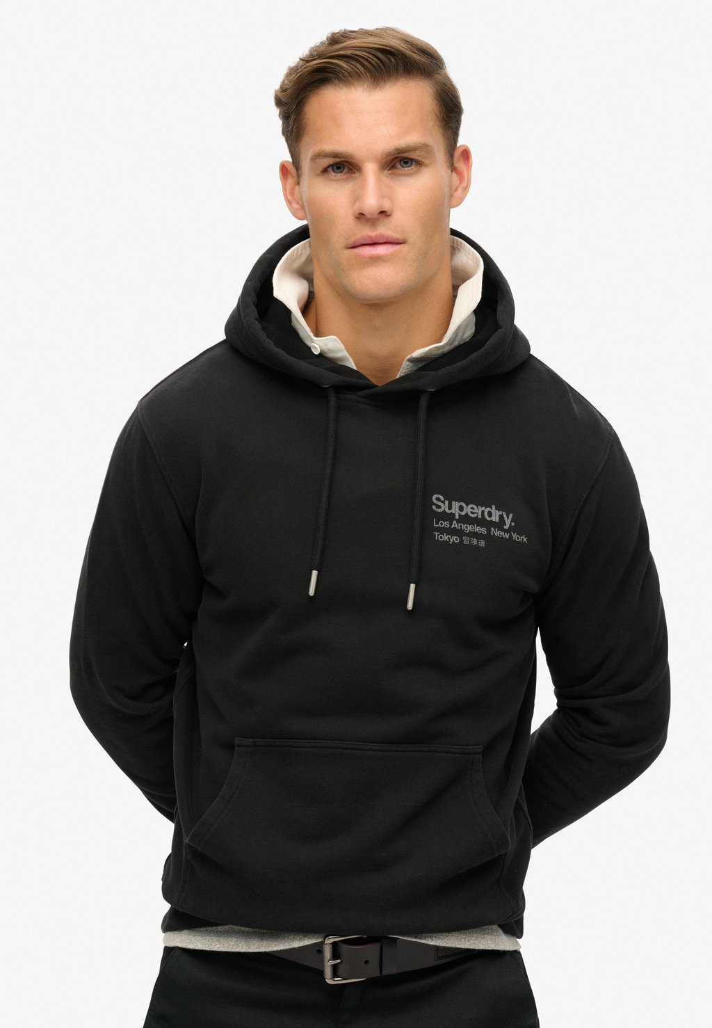

Толстовка с капюшоном CORE LOGO CITY Superdry, черный