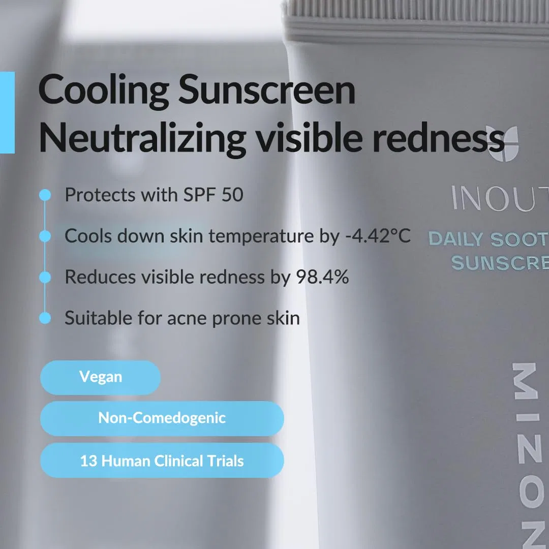 Солнцезащитный крем «INOUT DAILY SOOTHING SUNSCREEN SPF50+ PA++++» от MIZON Mizon — фото 2