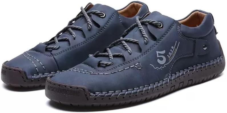 

Мужские повседневные туфли-слипоны для прогулок на улице Minlaidian, синий